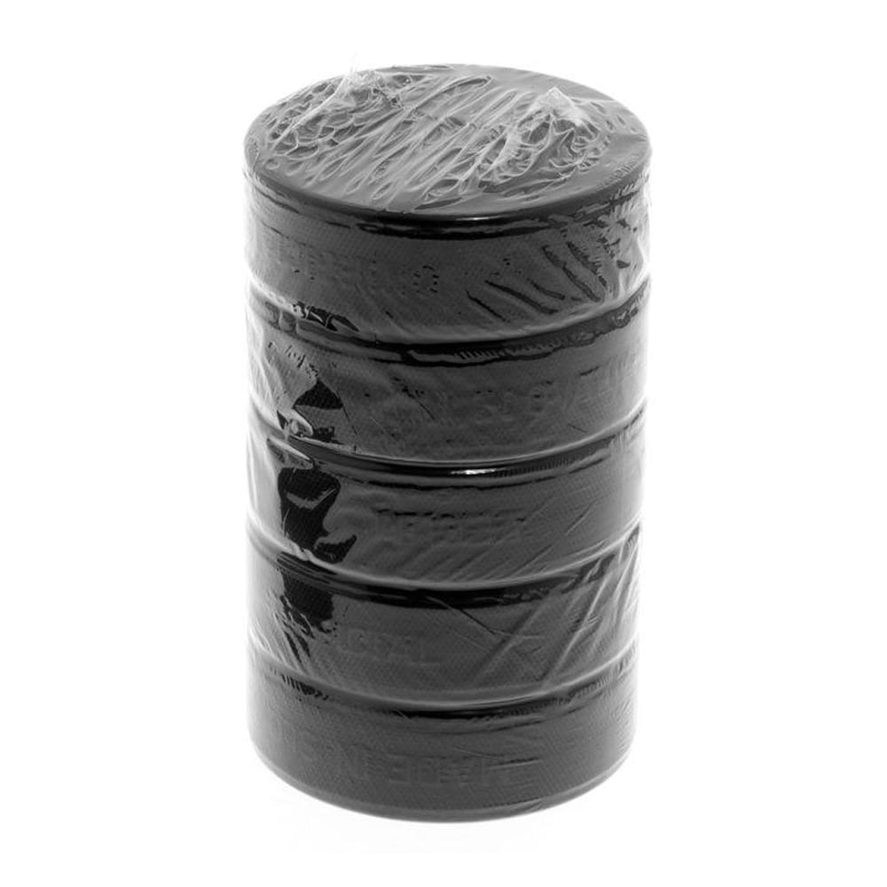 5-pakning med Atom-ishockeypucker / Ishockeypucker av gummi / Pucker til ishockeytrening