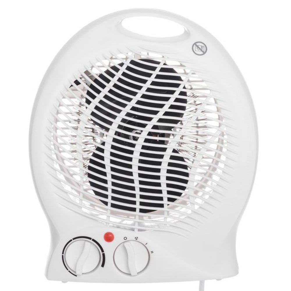 Bellus Varmevifte 2000 W / Elektrisk varmevifte / Termostatstyret supplerende varmeapparat