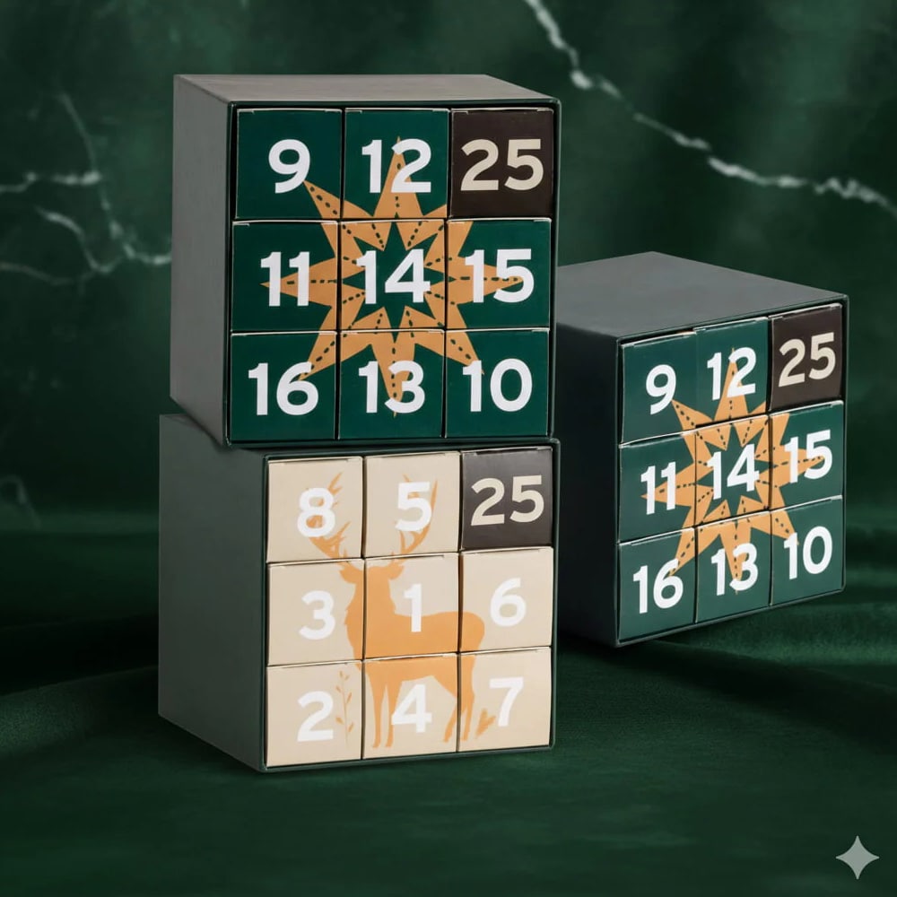 Nordqvist Tea Adventskalender / Tekalender med tepåsar / Julkalender med olika tesorter