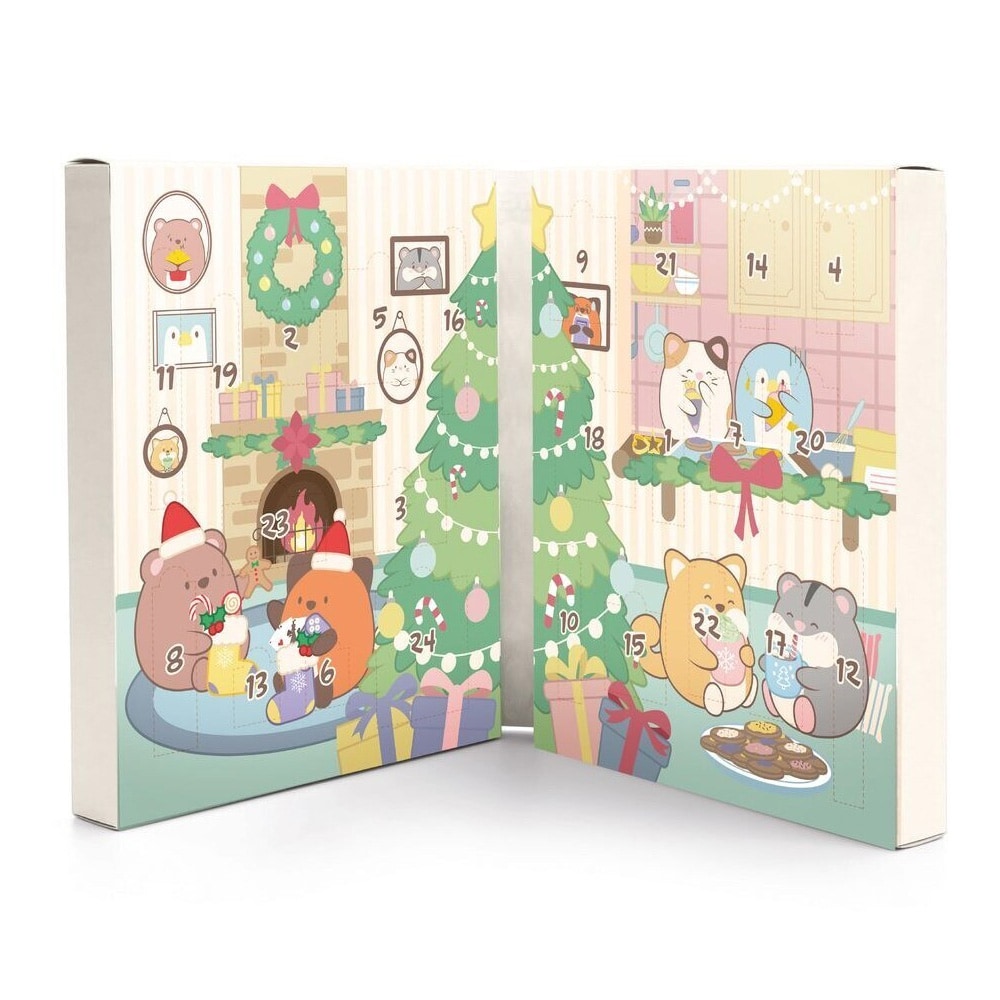 Mymochi Adventskalender 2026 / Sminkkalender för barn / Julkalender med kosmetika