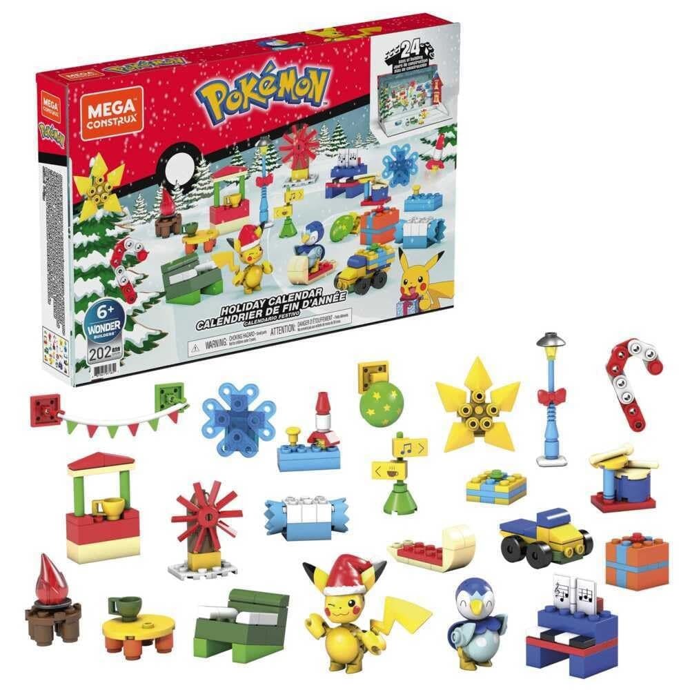 Mega Construx Pokemon Adventskalender / Pokémon julkalender / Byggkalender med figurer