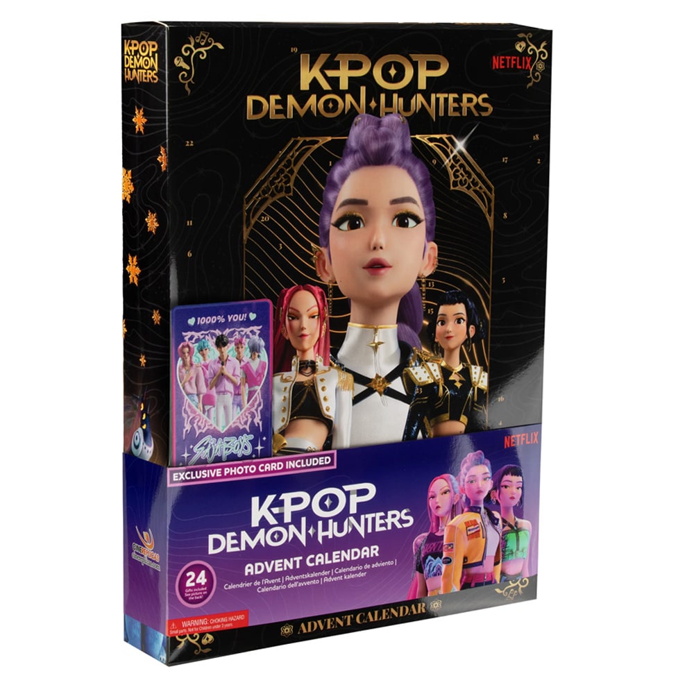 K-Pop Demon Hunters Classic 2026 Adventskalender / KPop julkalender / Presentkalender