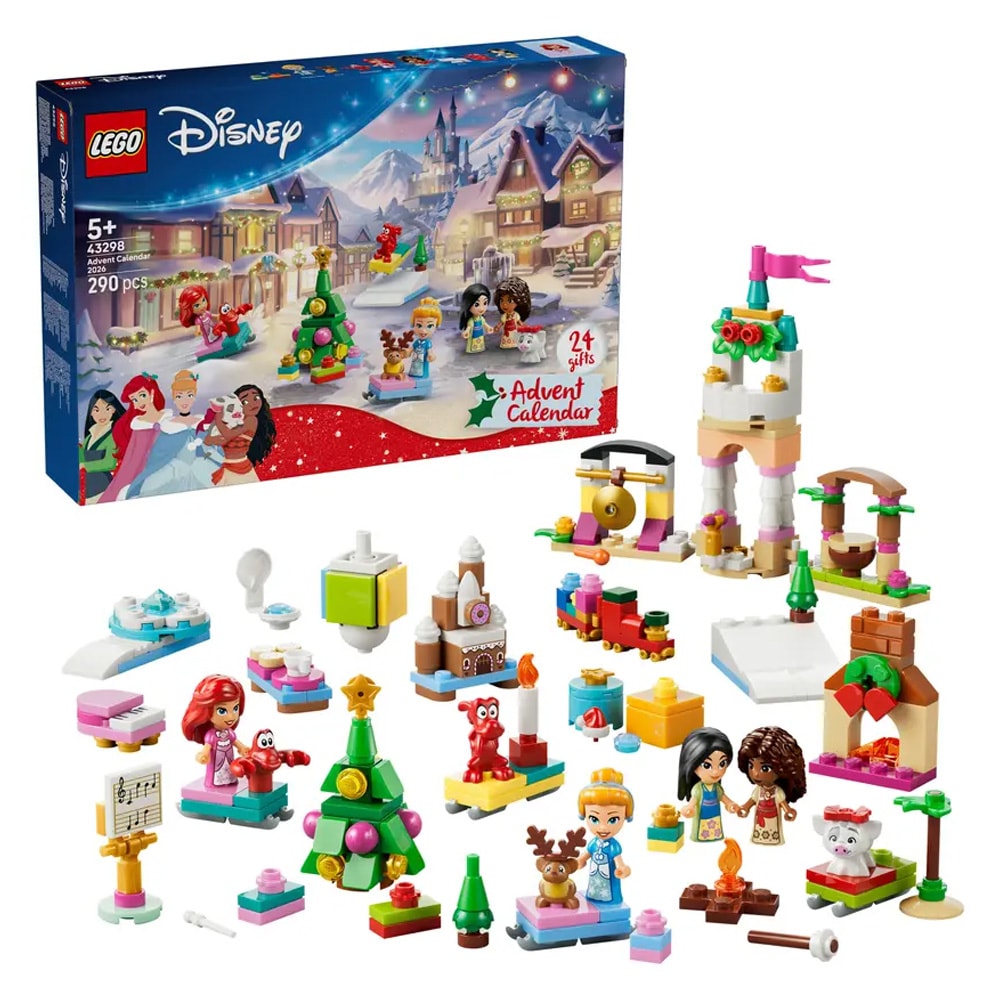 Lego Disney Princess Adventskalender 2026 / Disney byggkalender / Prinsesskalender
