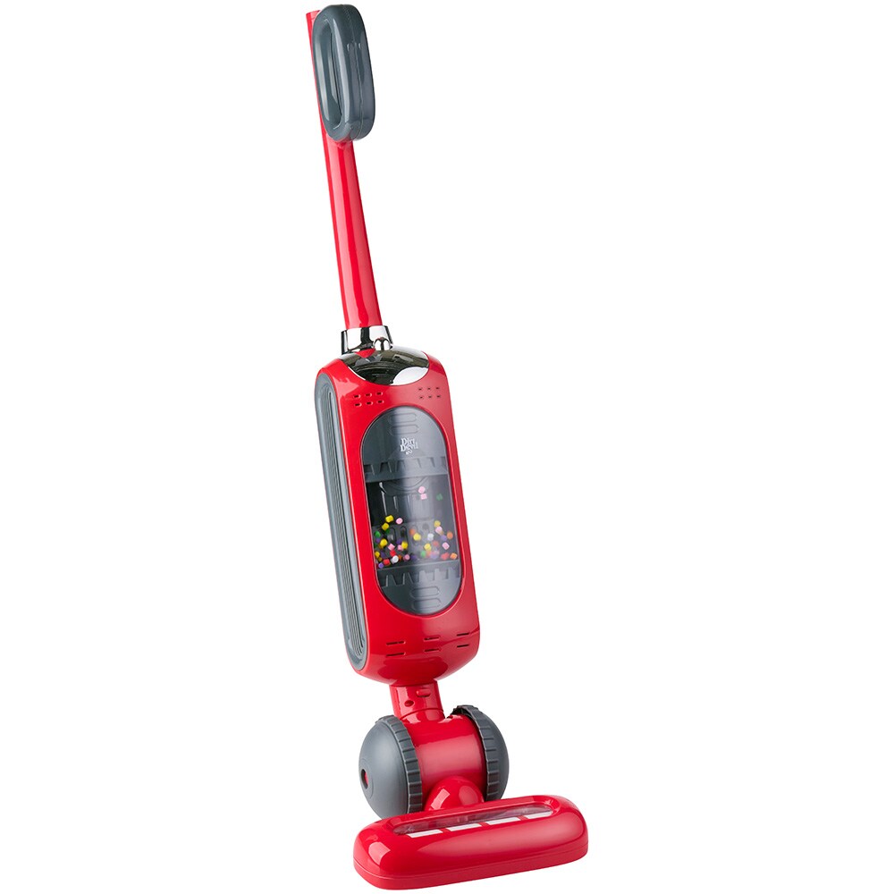Leksaksdammsugare Dirt Devil 70 cm / barndammsugare med sugfunktion och ljud – Röd