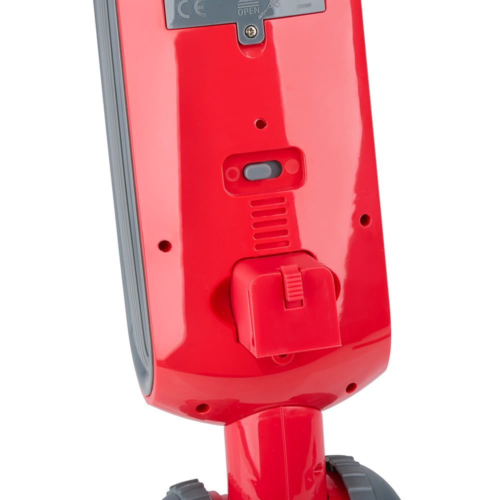 Leksaksdammsugare Dirt Devil 70 cm / barndammsugare med sugfunktion och ljud – Röd