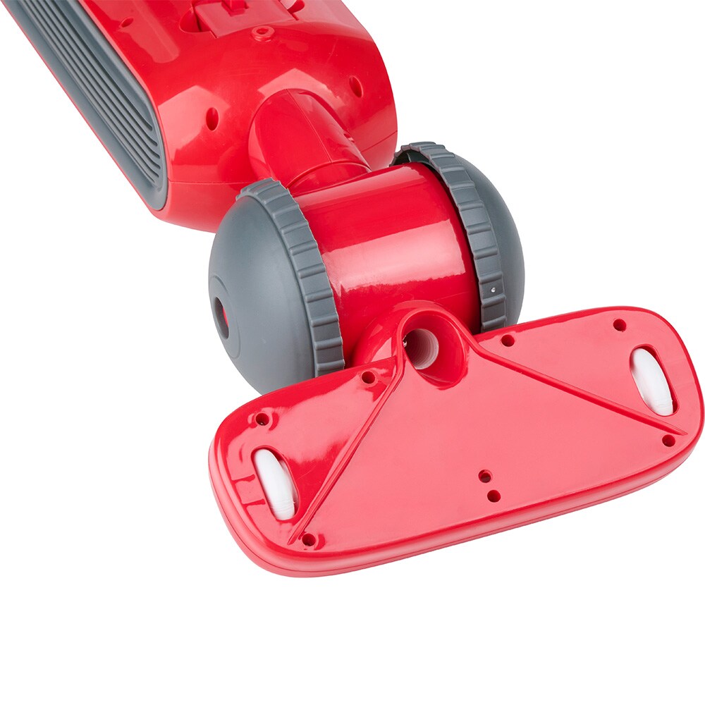 Leksaksdammsugare Dirt Devil 70 cm / barndammsugare med sugfunktion och ljud – Röd