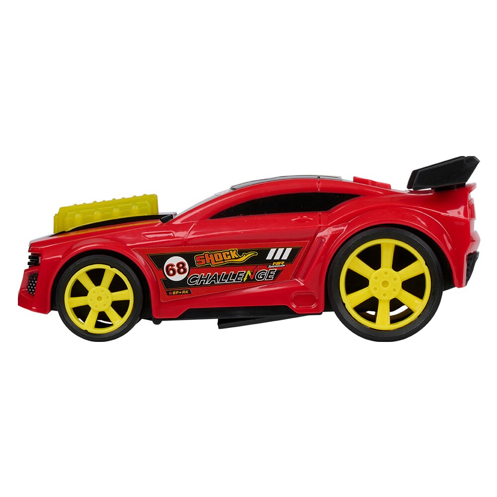 Racerbil Eddy Toys 17 cm / leksaksbil med ljus och ljud / sportbil med spoiler – Assorterad