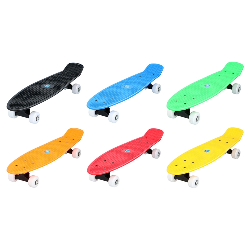 Skateboard för barn 57,2×15 cm / liten åkbräda i plast – Osorterat