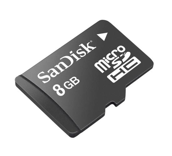 8GB Sandisk MicroSDHC