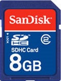 8GB SanDisk SDHC