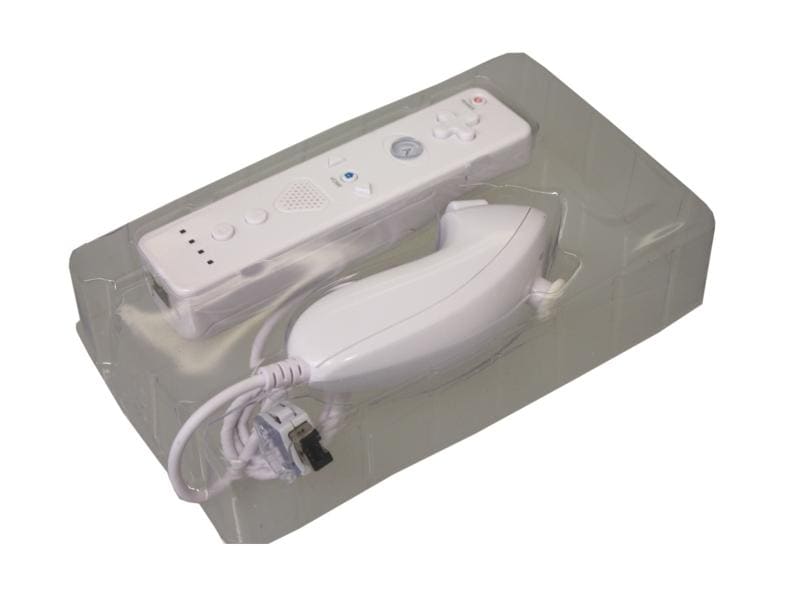 Remote Plus kontroll för Wii U & Nunchuck Vit