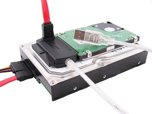 USB 2.0 till SATA / IDE omvandlare / adapter kit