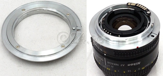 Nikon lins-EOS adapter fokus chip