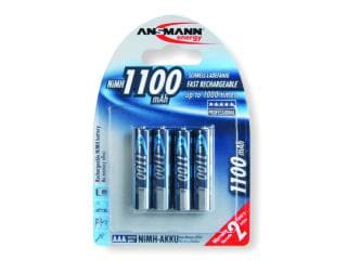 Ansmann laddningsbara AAA 1100mah Batterier