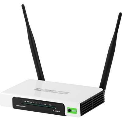 TP-LINK TL-WR841N 300Mbps trådlös router med 4ports switch