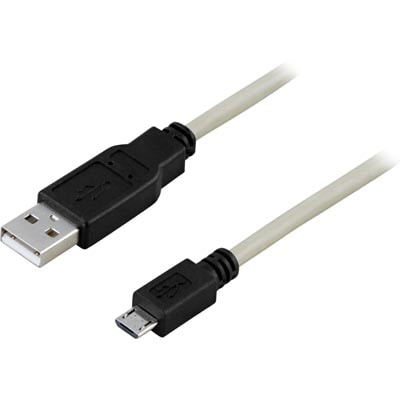 USB-Kabel 2.0, typ A till Micro-B USB