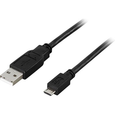 USB-kabel 2,0 A till Micro-B
