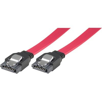 Hårddisk kabel  SATA/SAS-kabel, lås-clips, rak-rak, 0,5m