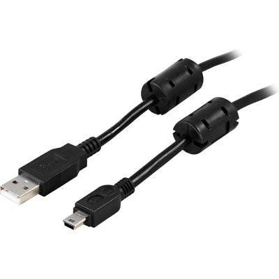 USB kabel Typ A Hane - Typ Mini B Hane - 2m