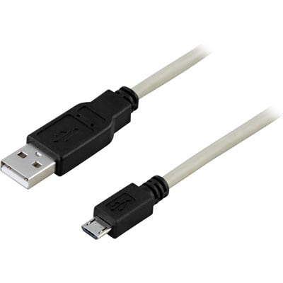USB typ A till Micro-B USB, 5-pin - 0,5m