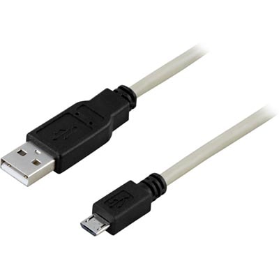 USB typ A till Micro-B USB, 5-pin - 3m