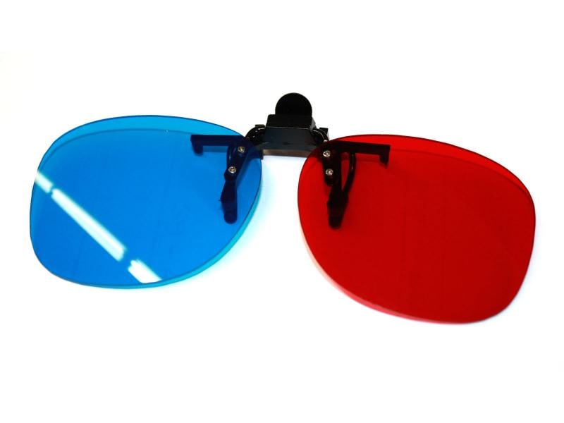 3D-glasögon för TV och bio med clip