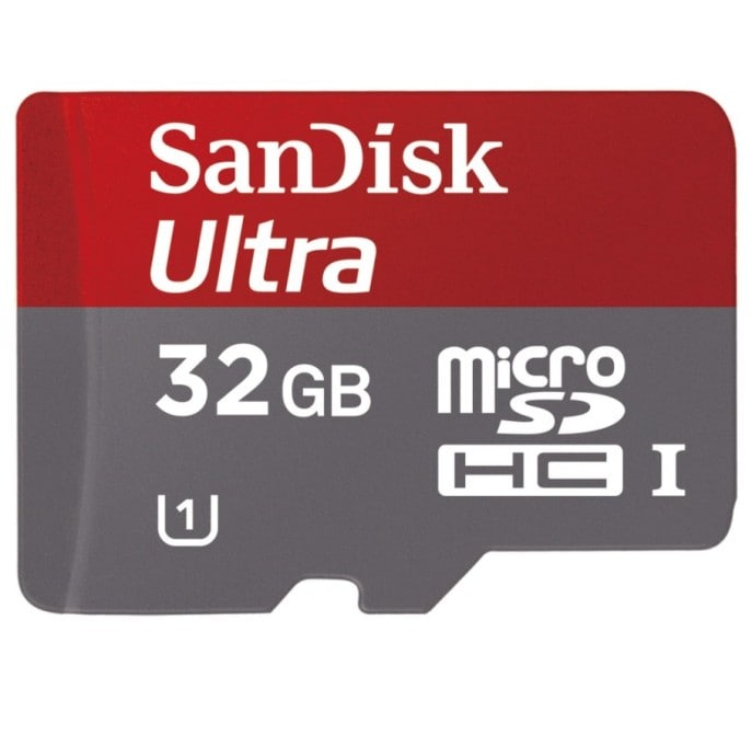 32GB Sandisk MicroSD Ultra Class10