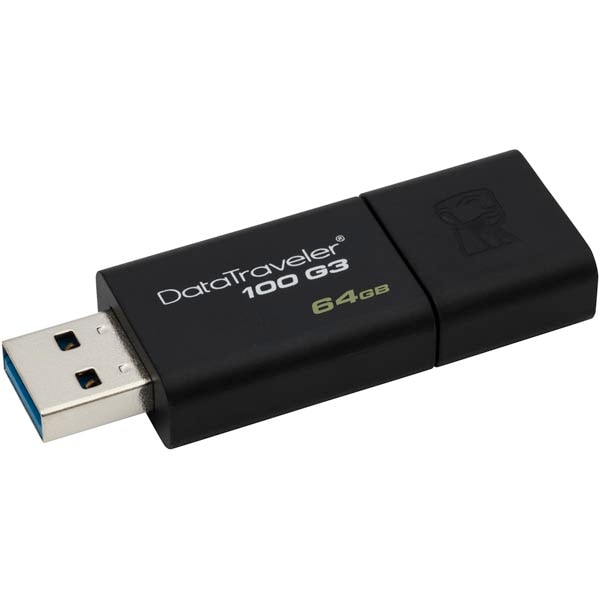 64GB Kingston USB-minne 3.0 DT100