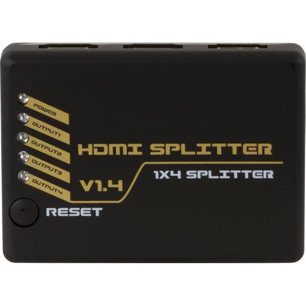 HDMI-Splitter Aktiv med 4-portar