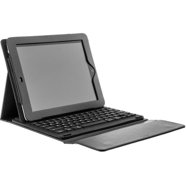 Fodral med inbyggt tangentbord till iPad - Svart