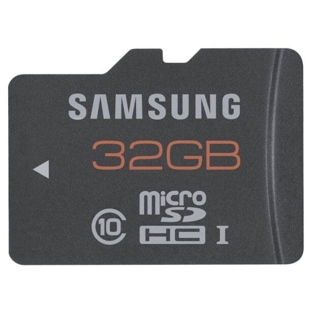 32GB Samsung Plus MicroSDHC Class 10