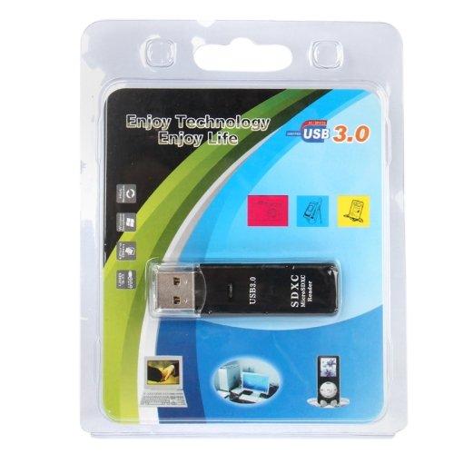 USB 3.0 kortläsare för Micro-SD och SD(HC) med hög dataöverföringshastighet