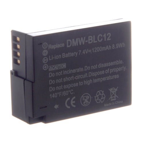Batteri Panasonic DMW-BLC12 till FZ200 mm