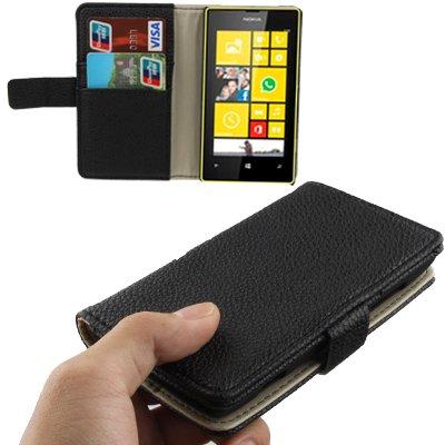 Flipfodral med hållare & kreditkortsuttag till Nokia Lumia 520