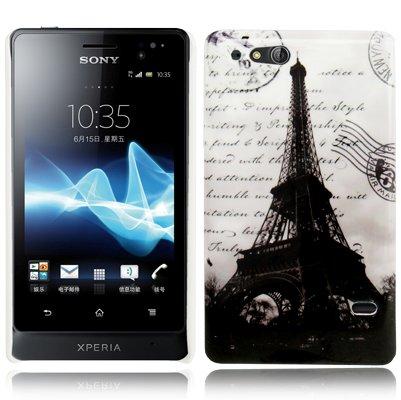 Bakskal Eiffeltornet till Sony Xperia Go