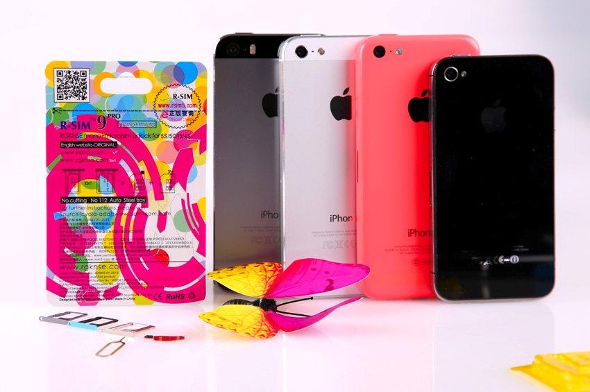 R-SIM 9 PRO Unlock Simkort till iPhone 5/5S/5C