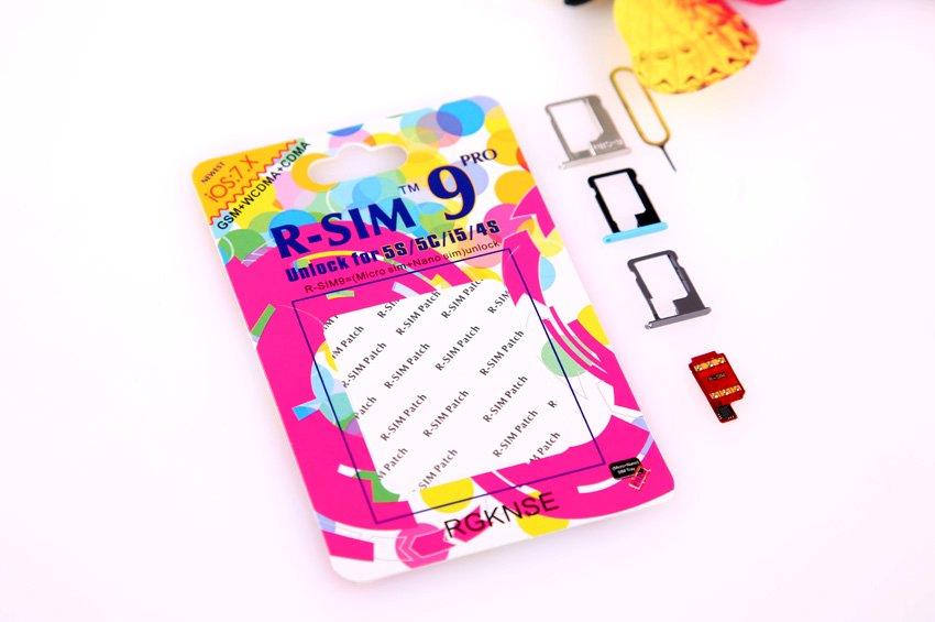 R-SIM 9 PRO Unlock Simkort till iPhone 5/5S/5C