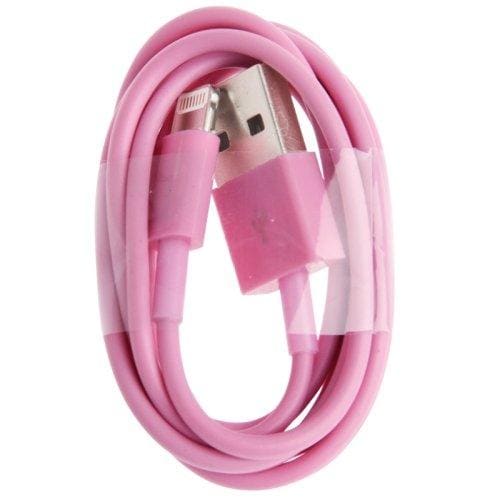 Usb-kabel iPhone 5 / SE / iPad 4 - Rosa färg
