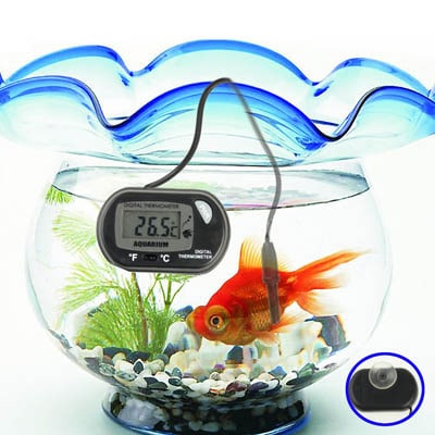 LCD termometer för akvarium