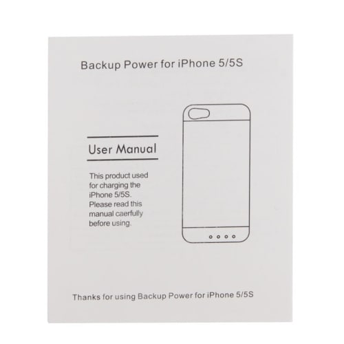 Batteriskal 3500mah iPhone 5 / 5S