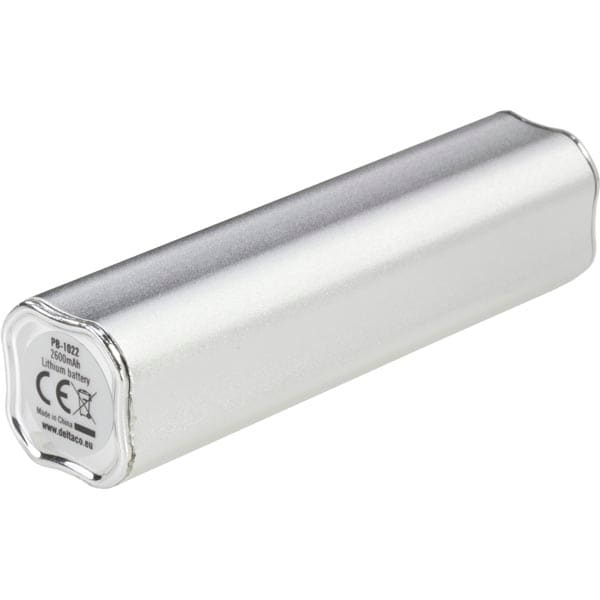 Powerbank 2600mAh USB - Silver