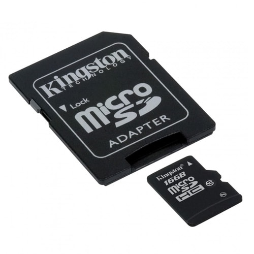 16GB Kingston MicroSDHC Class 10
