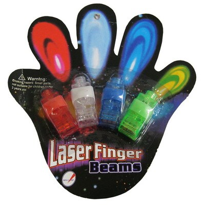 LED Laserfingrar 4st
