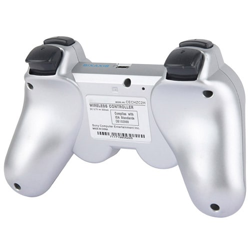 Trådlös Gamepad PS3 Silver