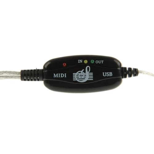 USB till MIDI-kabel – Keyboard-adapter 1,8 m
