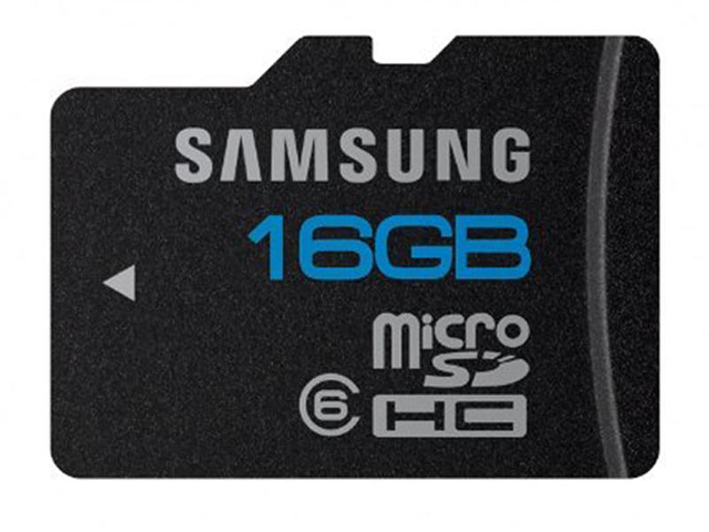 16GB Samsung MicroSDHC Class 6