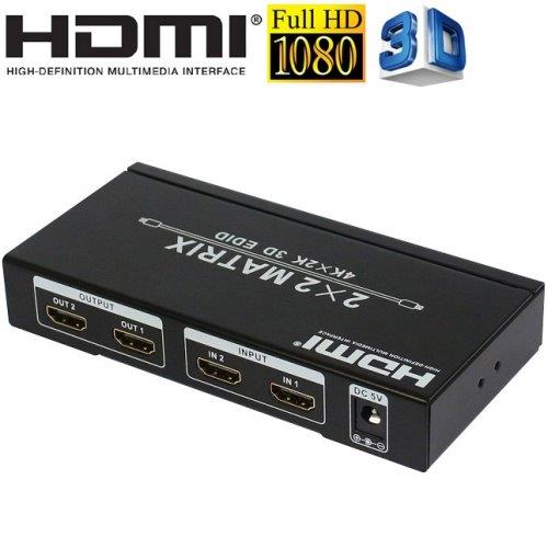 HDMI Switch 2X2 in/utgång