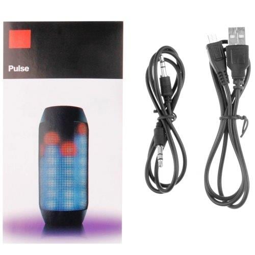 Pulserande LED Bluetooth högtalare & Mic