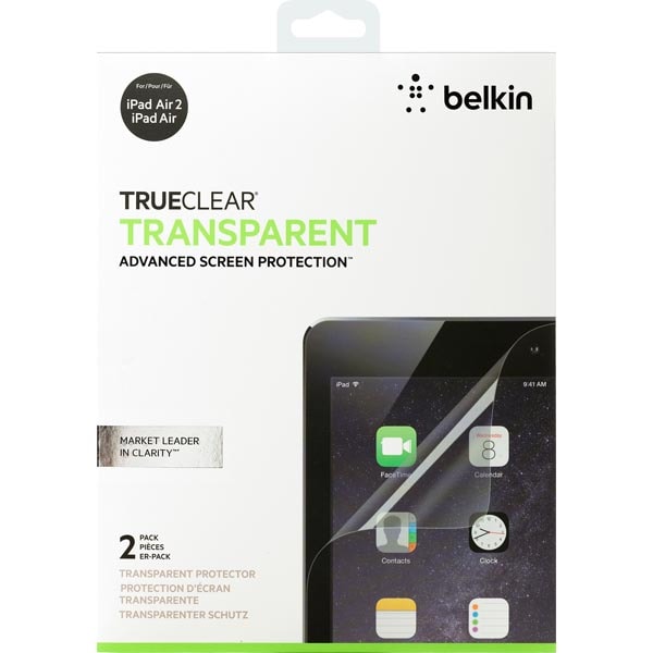 Belkin TrueClear Skärmskydd till iPad Air/iPad Air 2