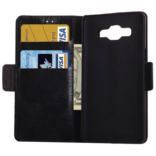 Flip fodral hållare & kreditkort till Samsung Galaxy A5